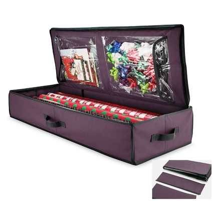 Christmas 3L 30.5x30.5x30.5cm Foldable Fabric Box