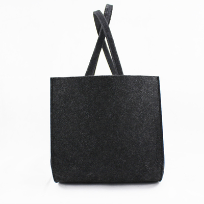 Lady Shopping 40cmx28cmx23cm 5mm Thickness Felt Tote Bag