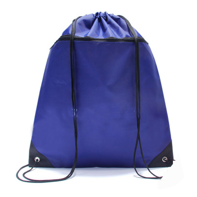 Green 2 Color RPET 0.4cm 22x40cm Nylon Drawstring Bags