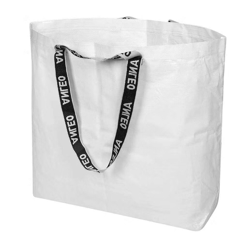 Full Color OEM Supermarkets 30cm AZO Free 100gsm RPET Bag